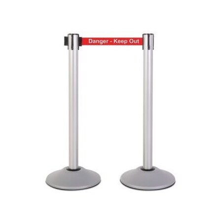 Accuform STEEL STANCHION POSTS BELT COLOR DANGER PRT118 PRT118